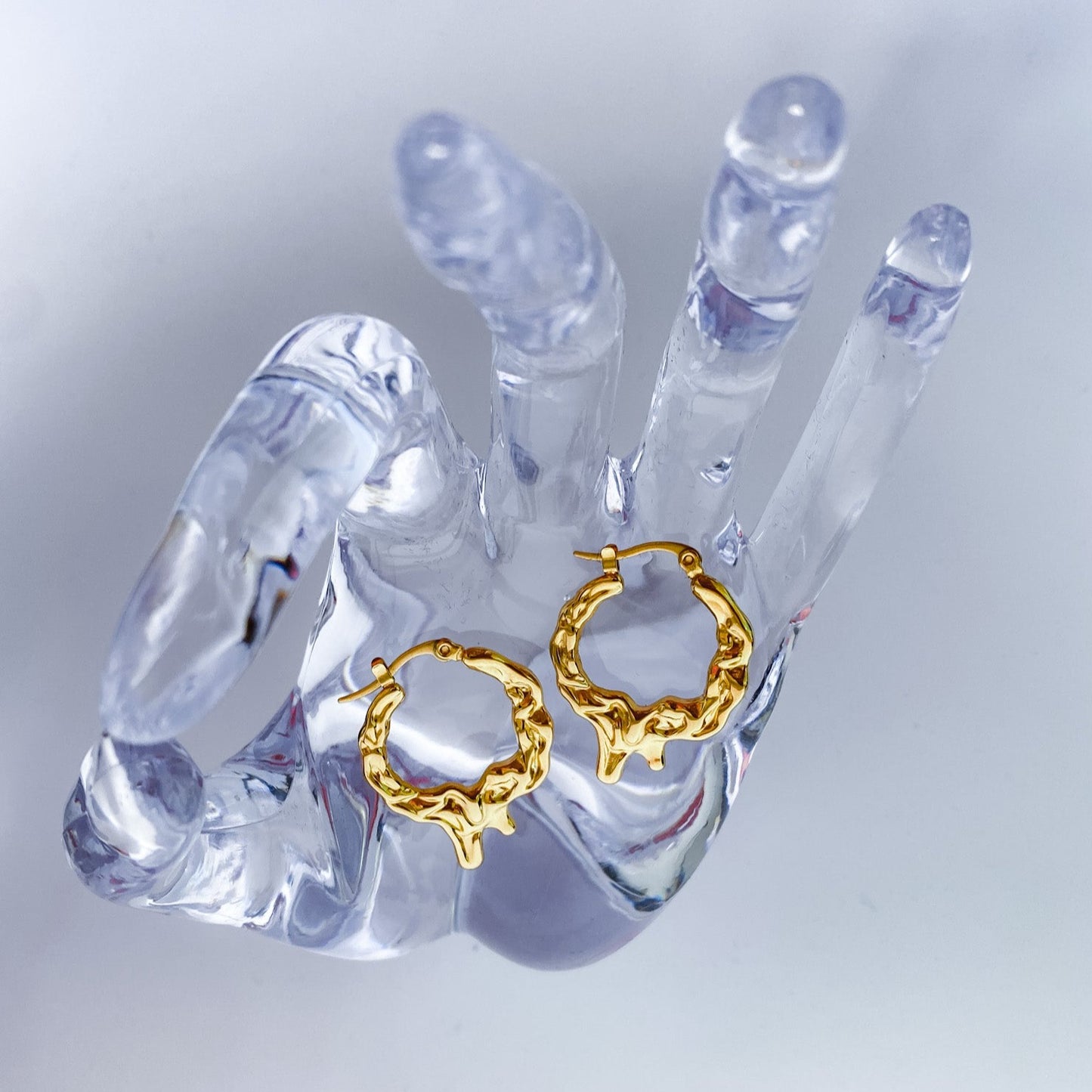 BUBBLE GUM EARRINGS