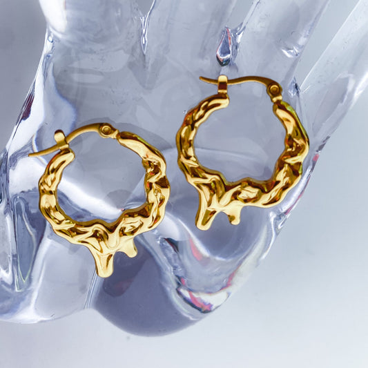 BUBBLE GUM EARRINGS