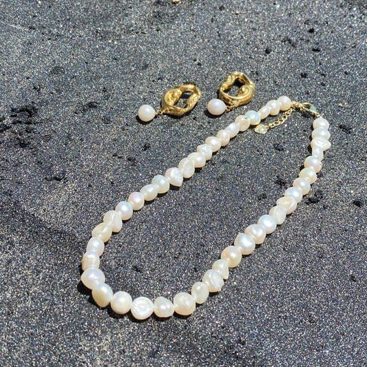 FRESH WATER SHORT NECKLACE
