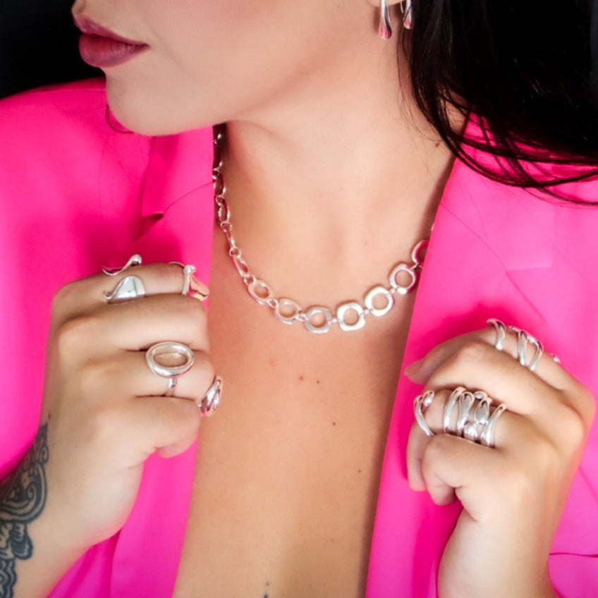 SQUARE CIRCLE CHAIN